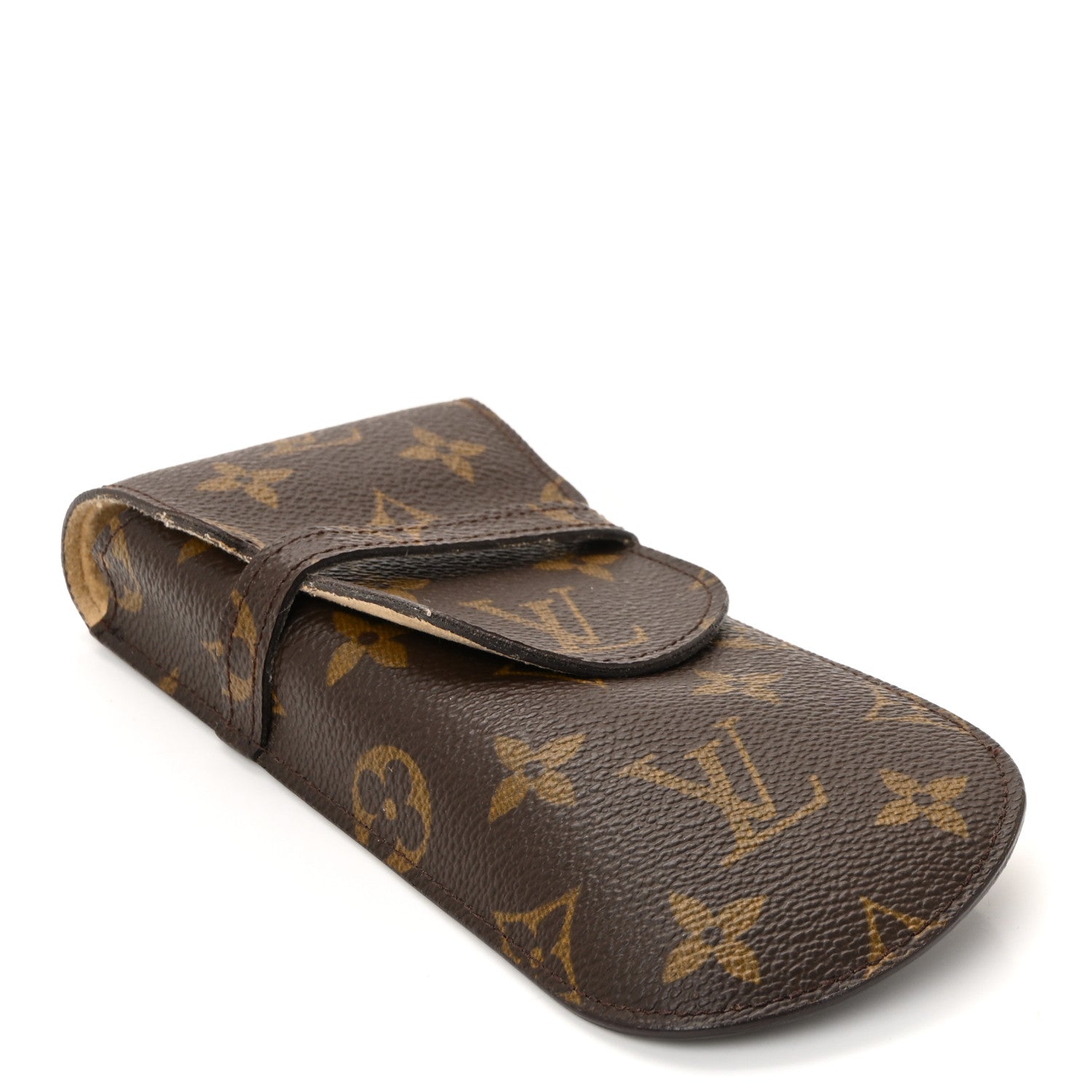 Louis Vuitton Monogram Glasses Sunglasses Case w Flap 8 of 12