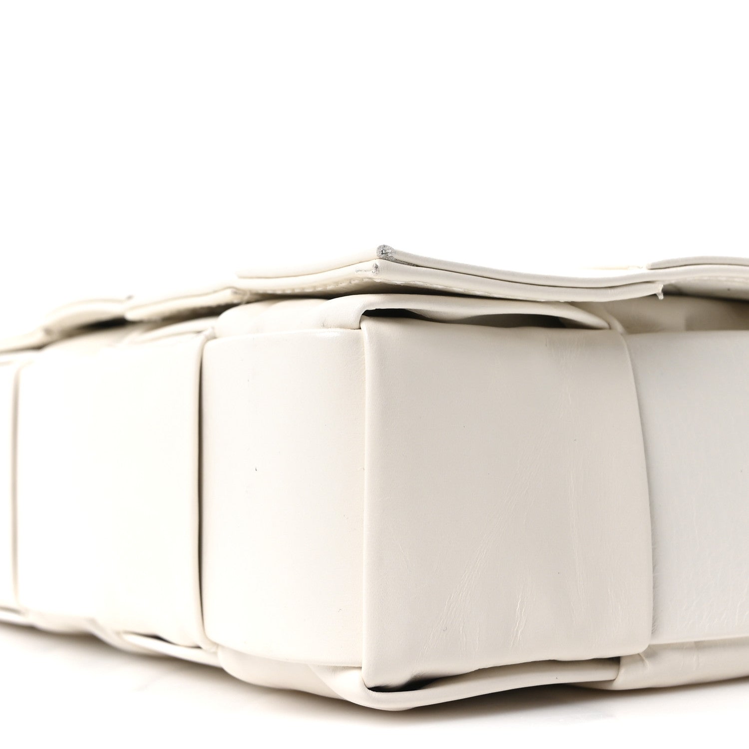 Bottega Veneta Patent Maxi Intrecciato Cassette Crossbody Bag