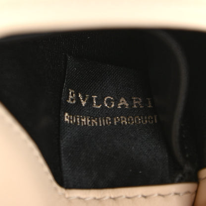 Bulgari Calfskin Serpenti Cabochon Micro Bag Opal 7 of 11