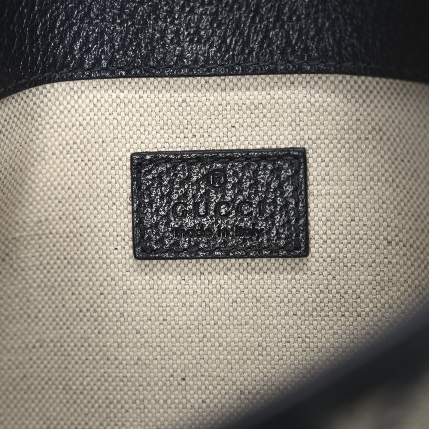 Gucci GG Supreme Monogram Web Small Ophidia Belt Bag 90 36 Beige Navy 6 of 10