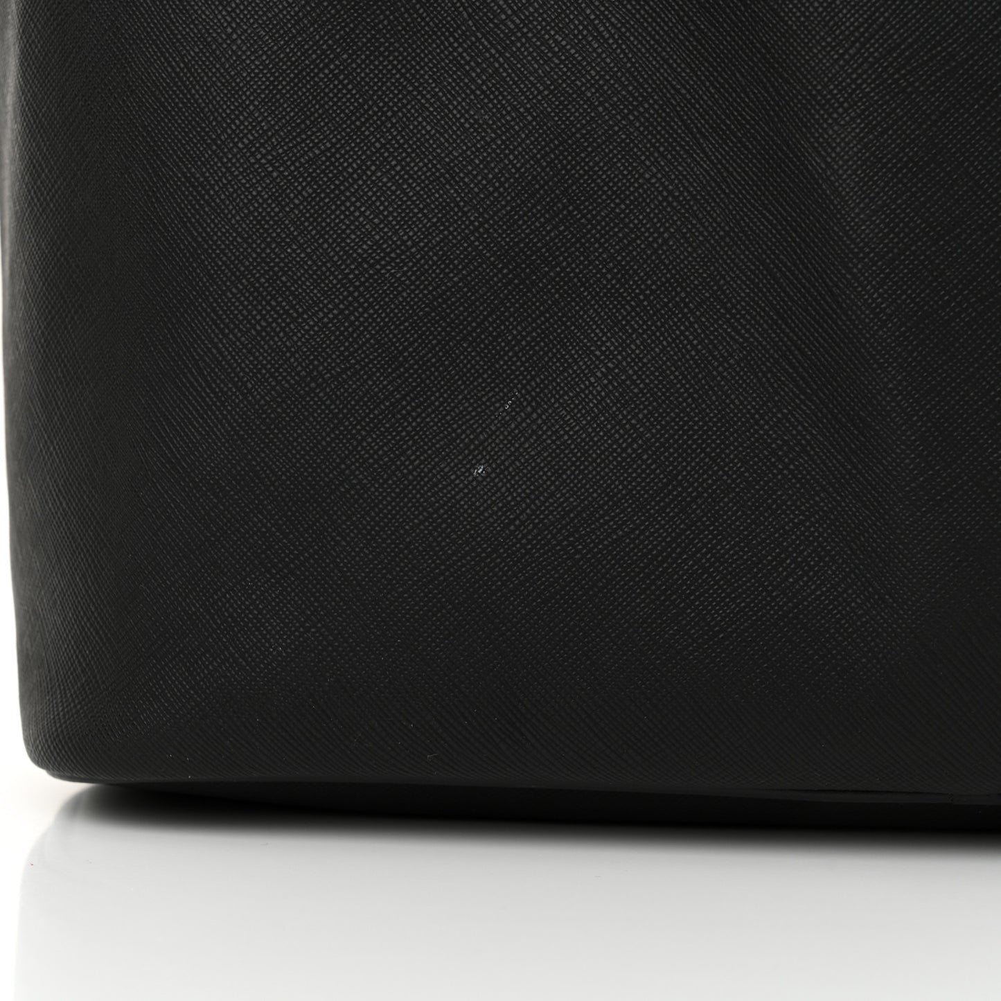 Coated Canvas Medium Antigona Tote Black