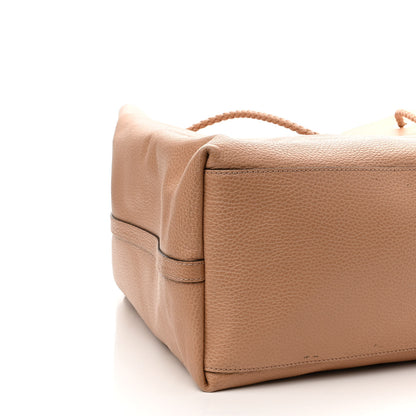 Gucci Calfskin Large Gifford Braided Handle Tote Rose Beige 9 of 12