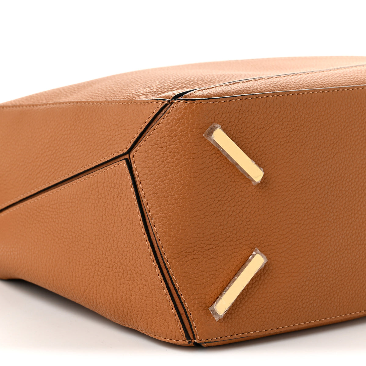 Calfskin Medium Puzzle Bag Light Caramel
