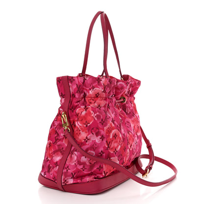 Louis Vuitton Nylon Monogram Ikat Noefull MM Rose Indien 3 of 11