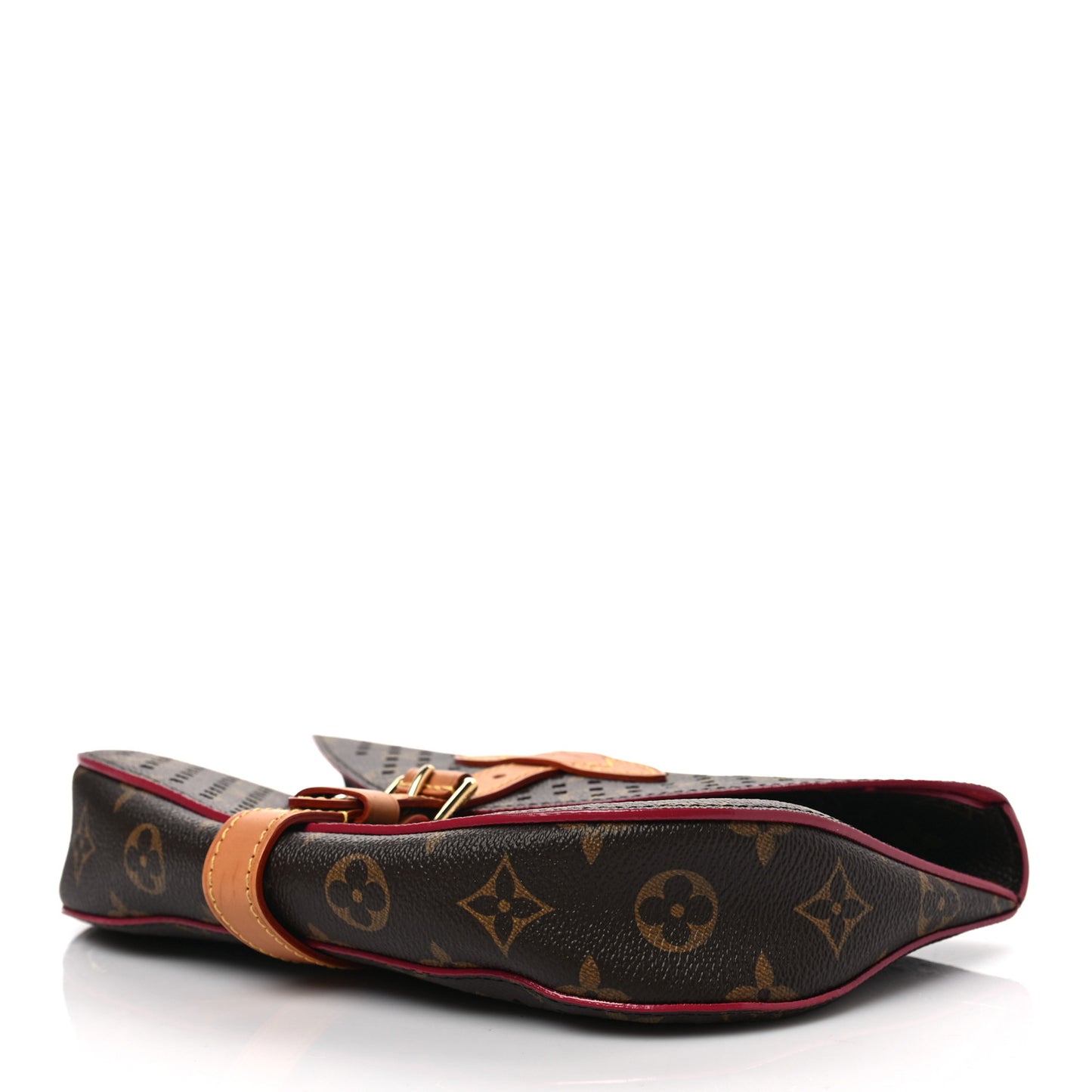 Monogram SC Flore Clutch Saumur Corail