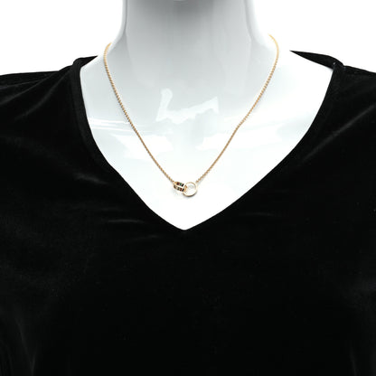 Cartier 18K Yellow Gold Interlocking LOVE Necklace 3 of 13