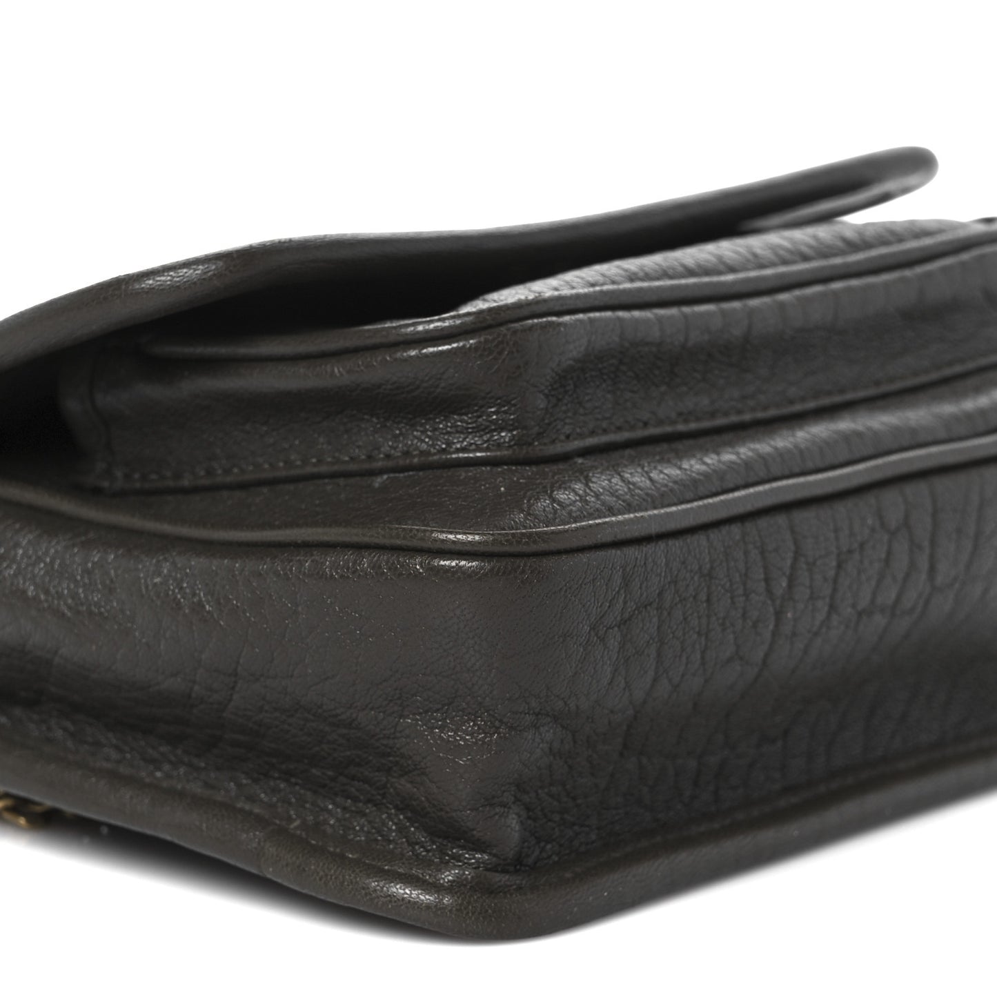 Grained Lambskin Monogram Mini Niki Chain Satchel Light Musk