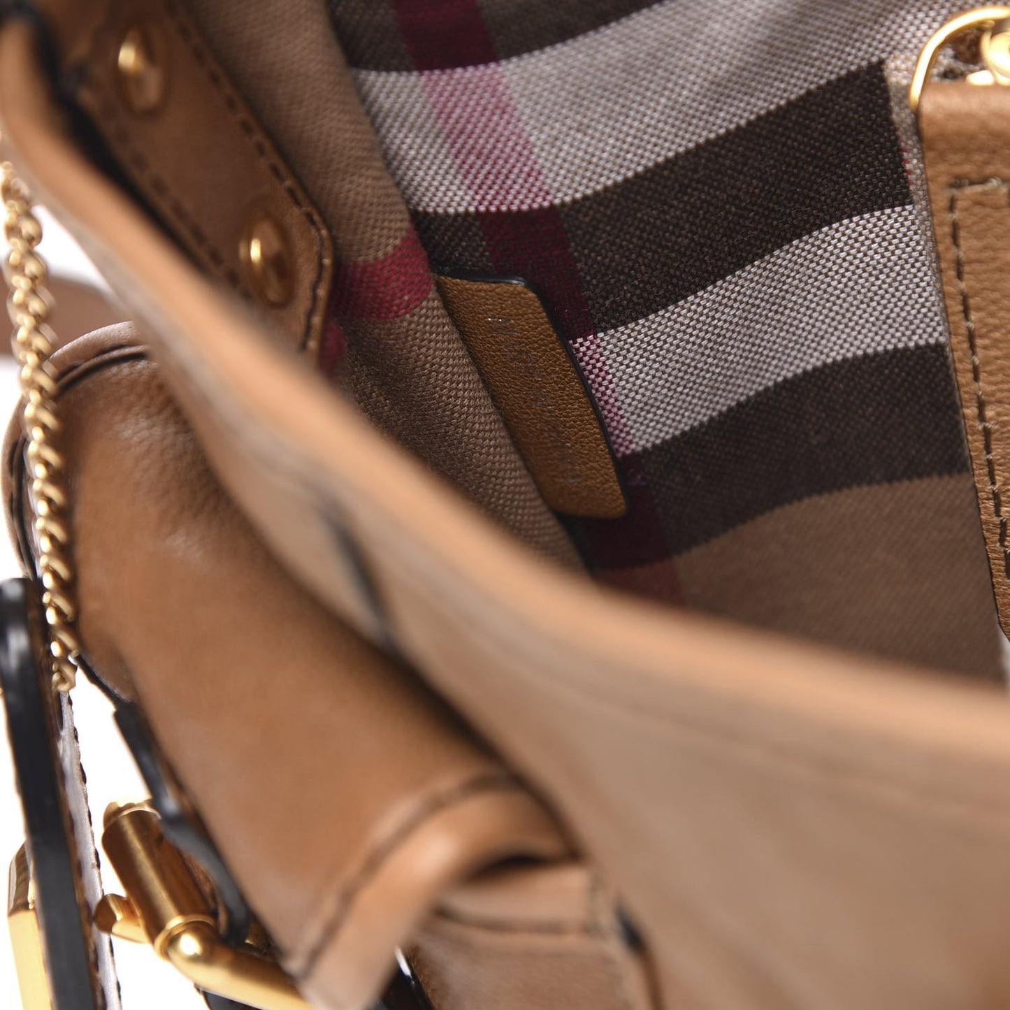 Calfskin Small Merrow Bag Straw