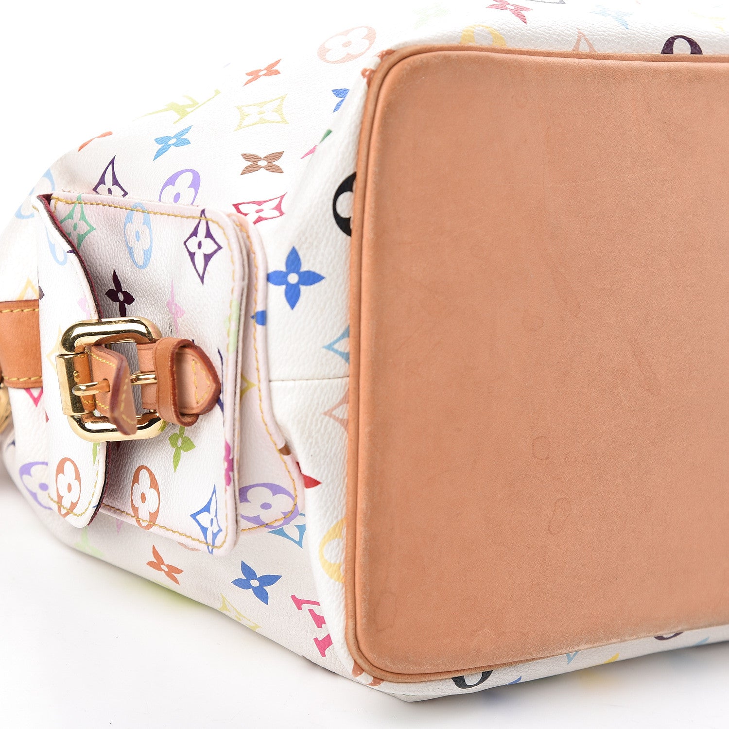 Louis Vuitton Monogram Multicolor Petit Noe White 8 of 14