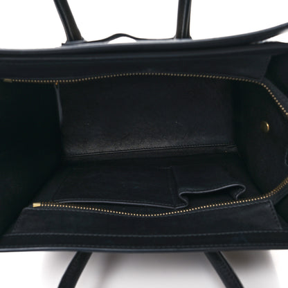Celine Elephant Calfskin Suede Micro Tri-Color Luggage Sand 5 of 13