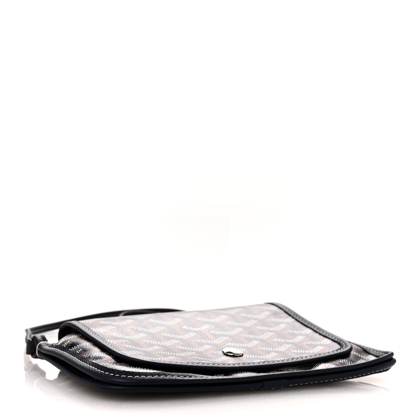 Goyardine Plumet Wallet Clutch Navy