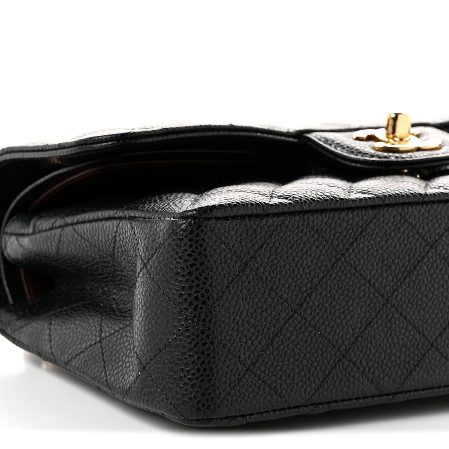 Chanel Caviar Quilted Small Double Flap Black 9 of 11