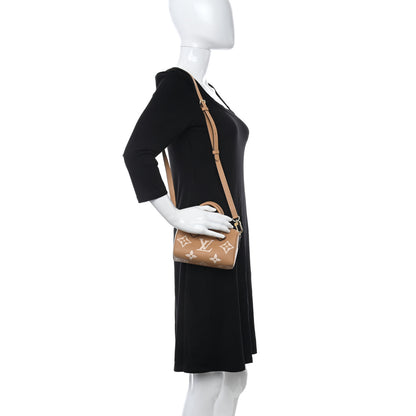 Louis Vuitton Empreinte Monogram Giant Nano Speedy Arizona Creme 2 of 9