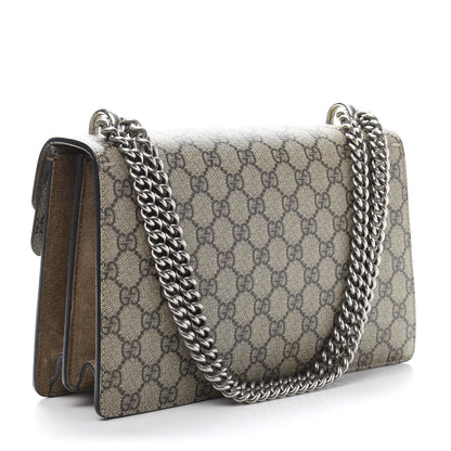 Gucci GG Supreme Monogram Small Dionysus Shoulder Bag Taupe 3 of 14
