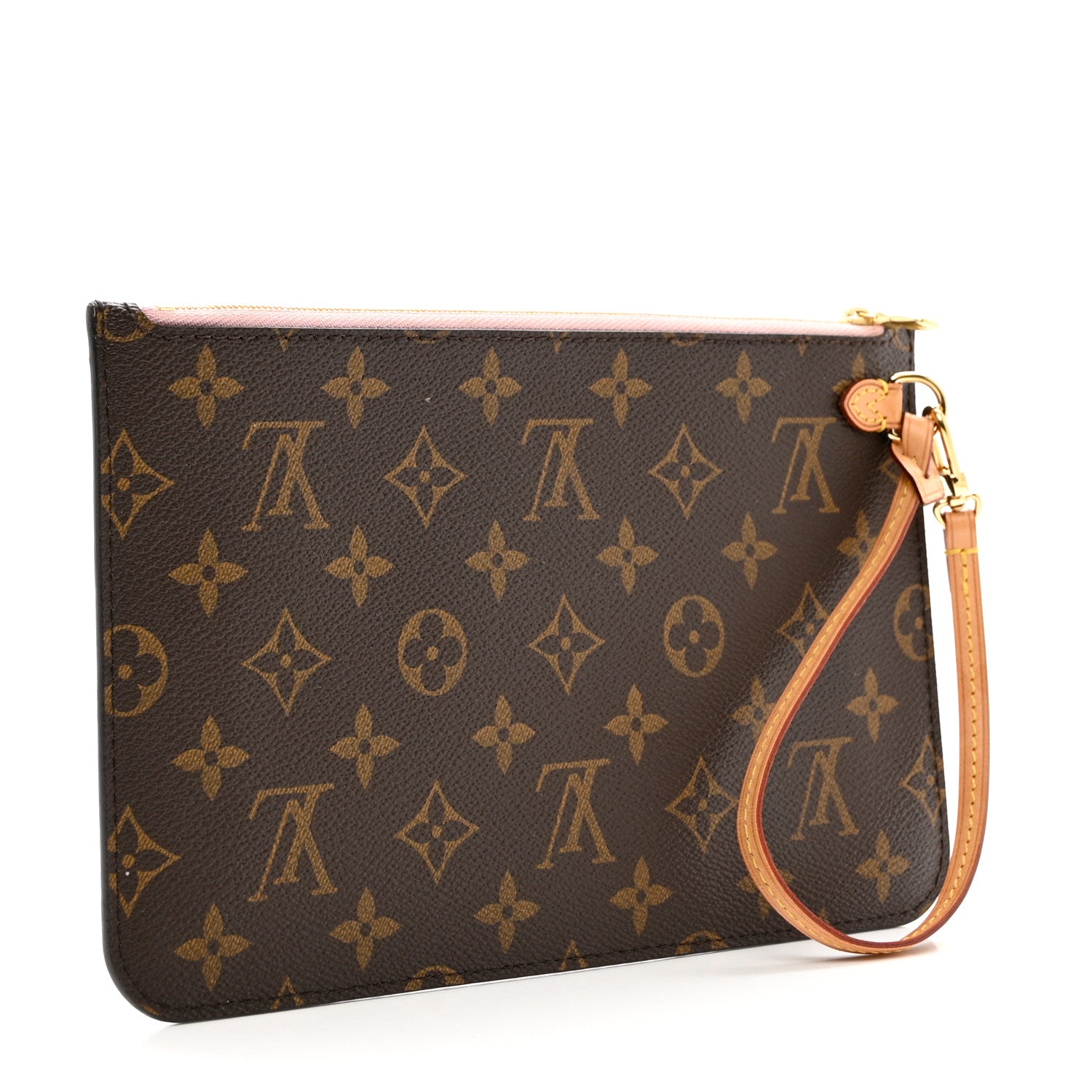 Louis Vuitton Monogram Neverfull MM GM Pochette Rose Ballerine 3 of 6
