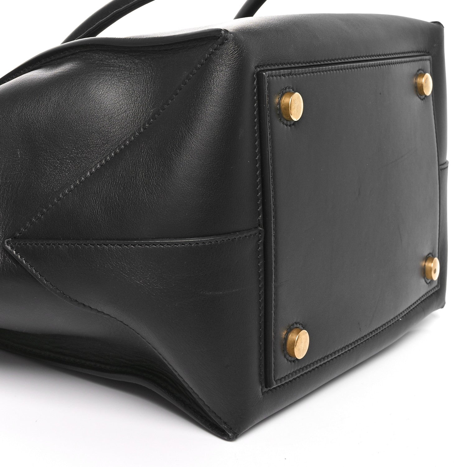 Proenza Schouler Calfskin Pipe Tote Black 9 of 10