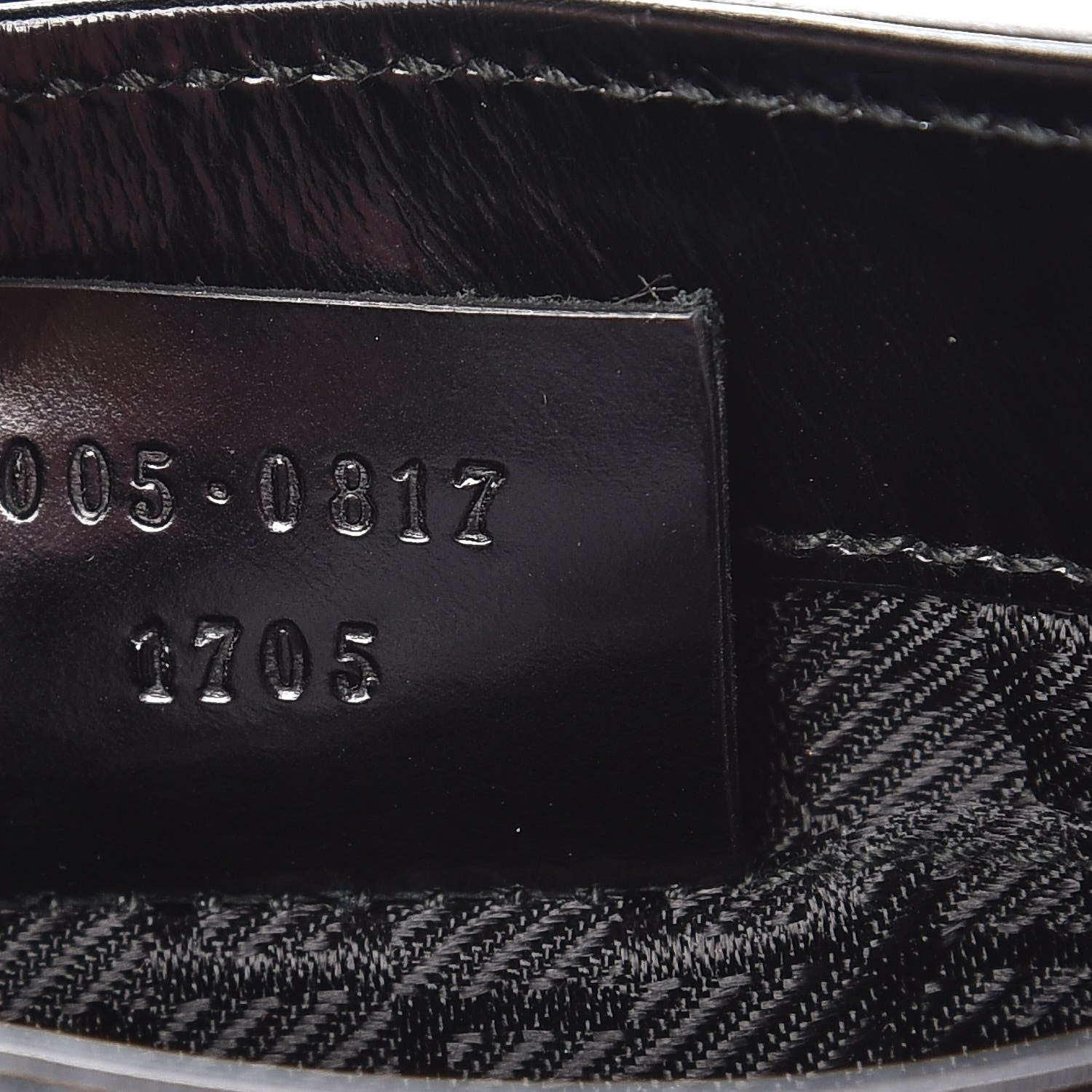 Gucci Patent Calfskin Flap Bag Black 7 of 9