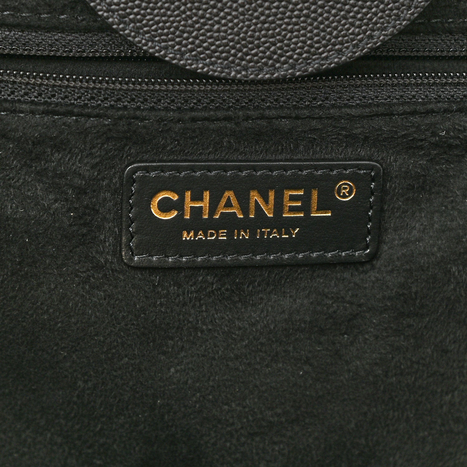 Chanel Caviar Large Studded Deauville Tote Black 6 of 10