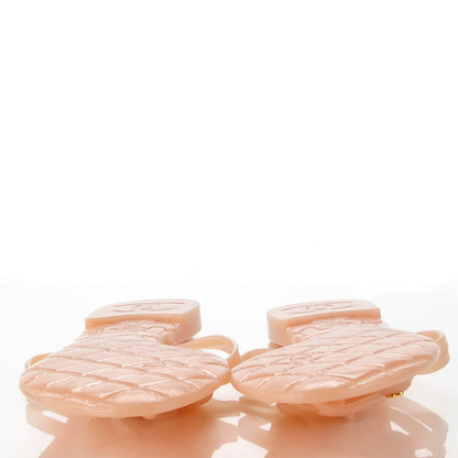 Chanel Jelly Camellia Thong Sandals 38 Pink 5 of 8