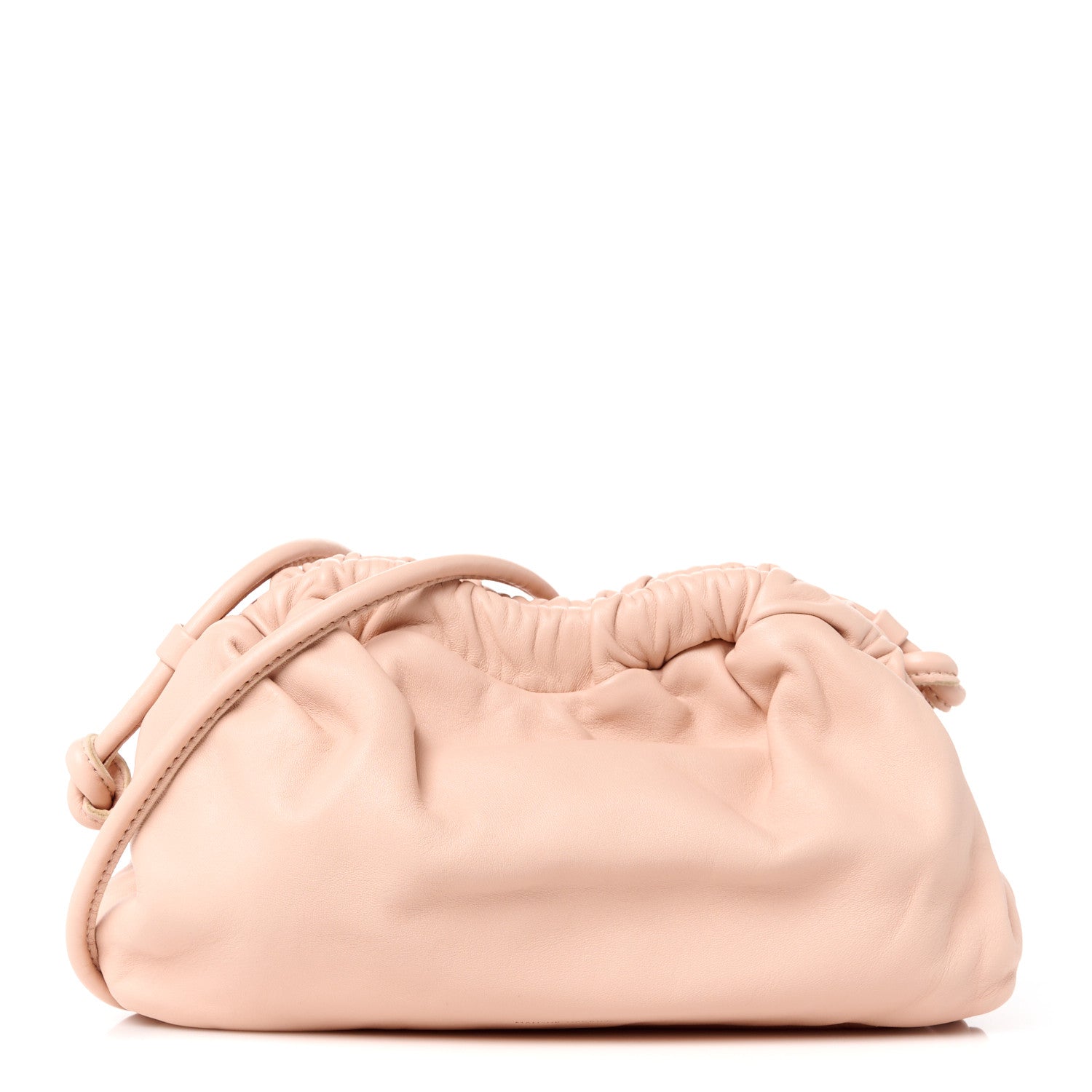 Mansur Gavriel Lambskin Mini Cloud Clutch Dahlia 1 of 9