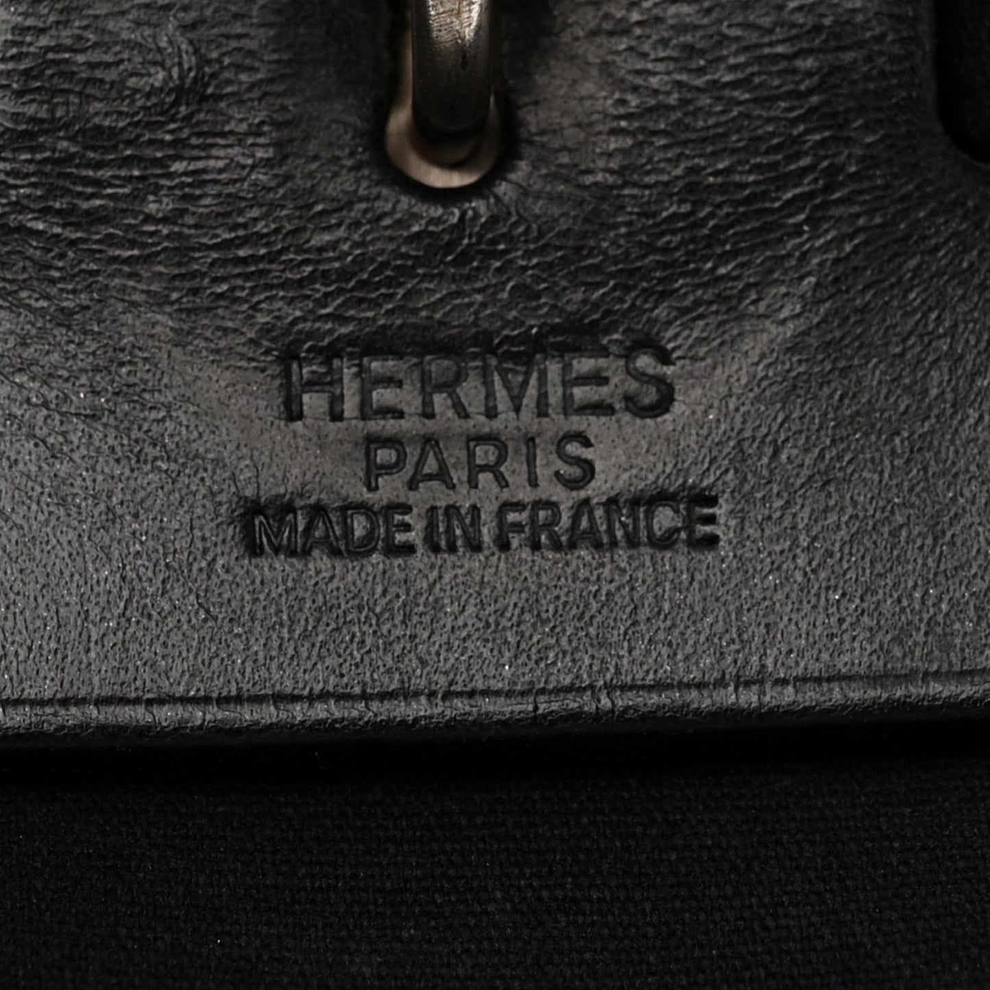 Toile Vache Calfskin Herbag 39 MM Black