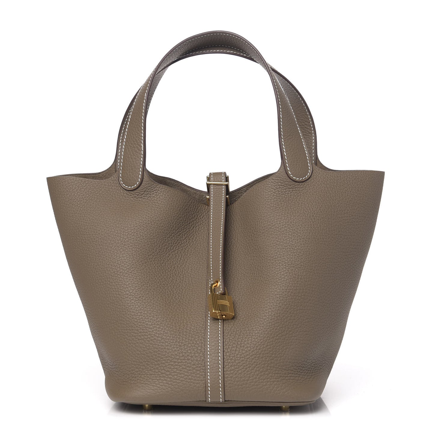 Taurillon Clemence Picotin Lock 22 MM Etoupe