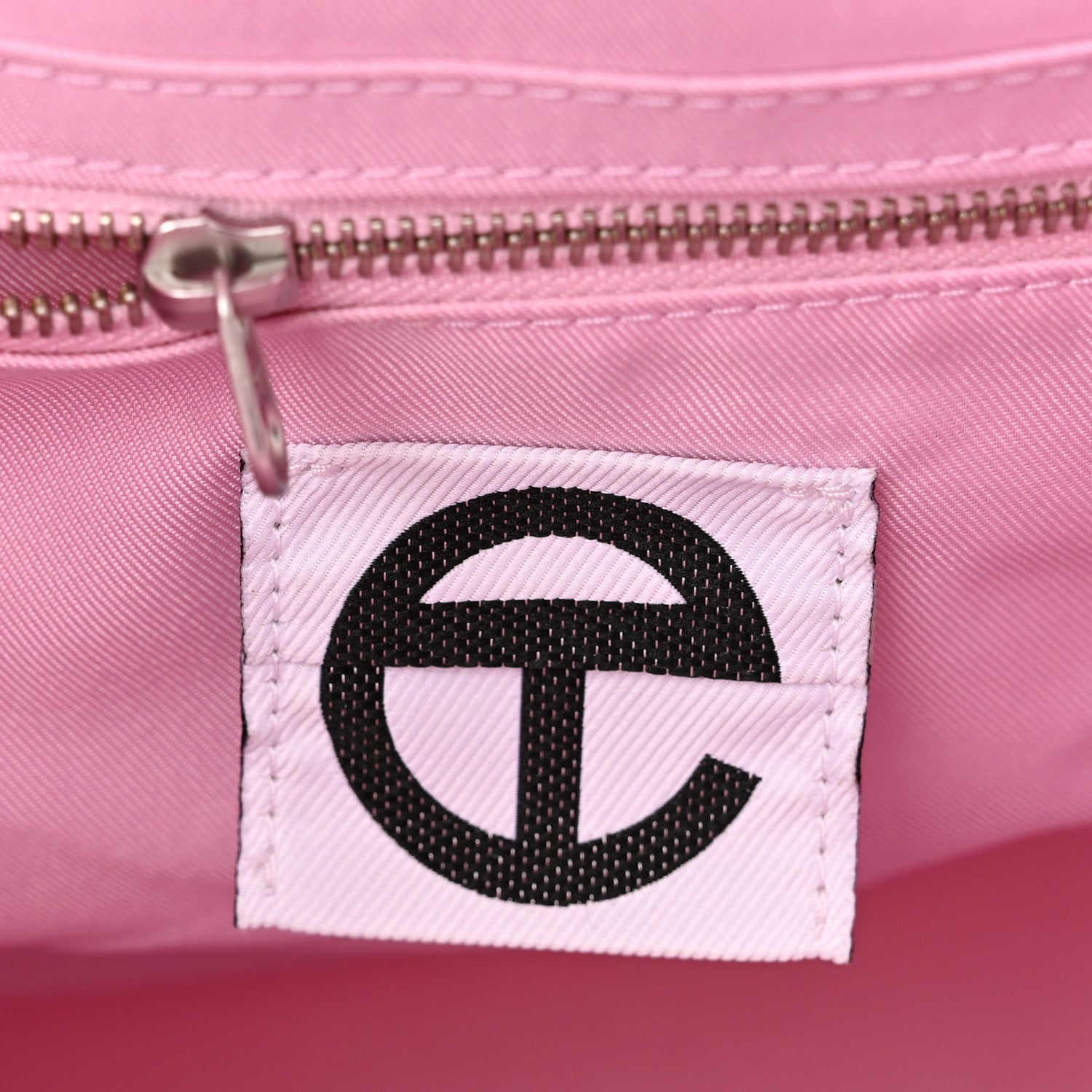 Telfar Vegan Leather Medium Shopping Bag Bubblegum 6 of 10