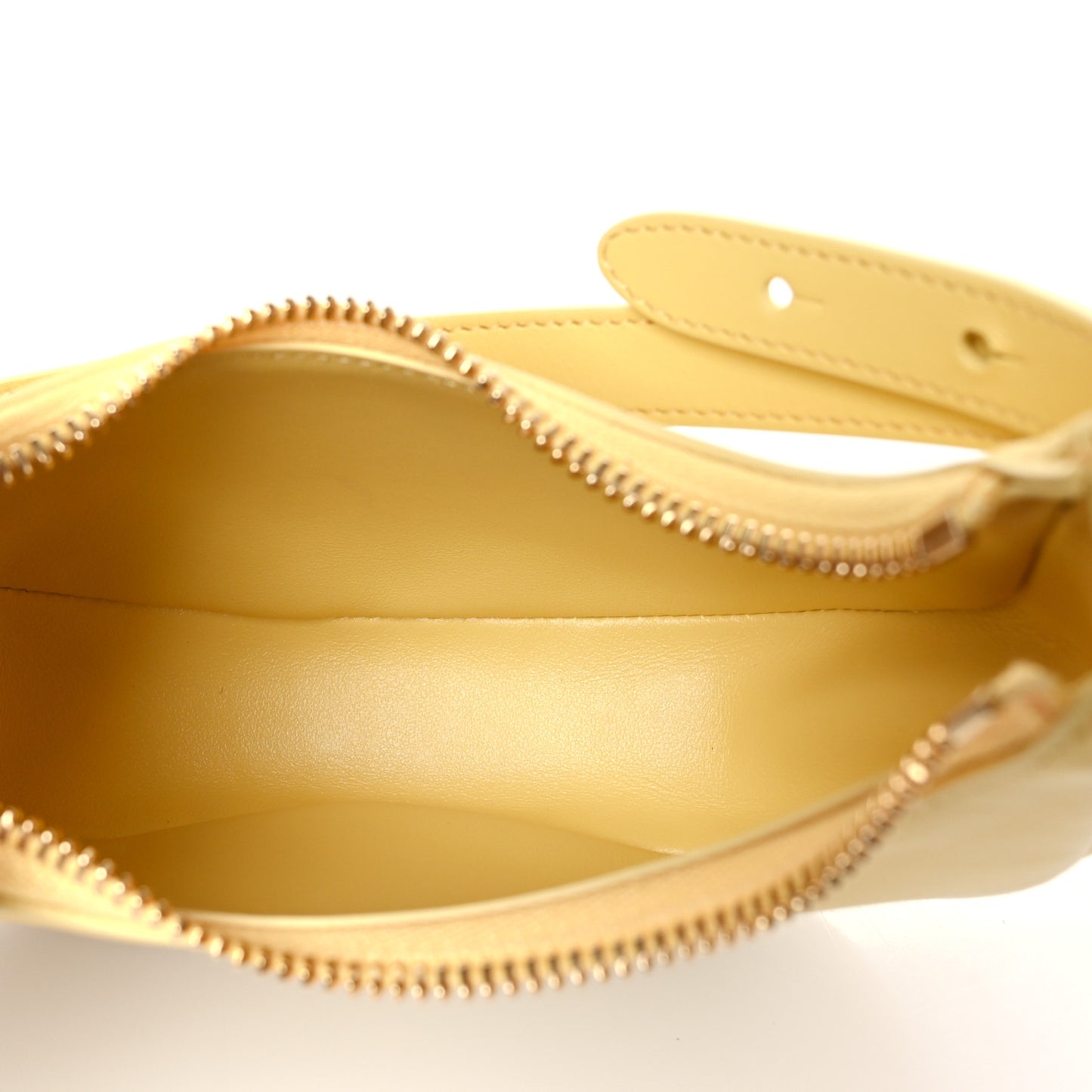 Smooth Calfskin Mini Ava Shoulder Bag Yellow