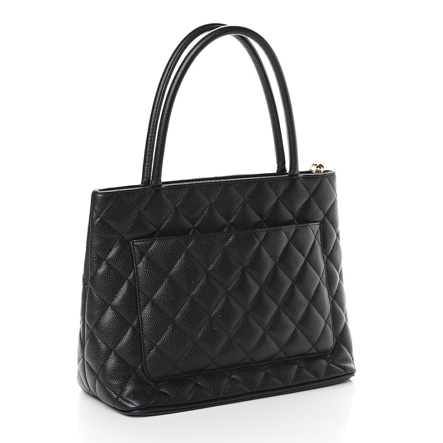 Chanel Caviar Quilted Medallion Tote Black 2 of 9