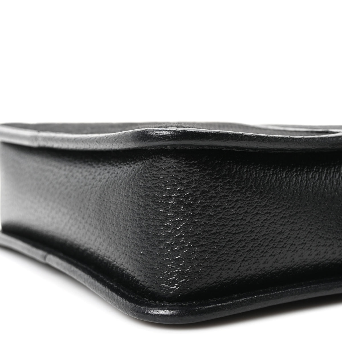 Monogram Jumbo GG Textured Dollar Calfskin Web Mini Crossbody Bag Black