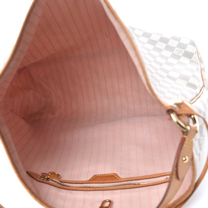 Louis Vuitton Damier Azur Delightful MM Rose Ballerine 5 of 18