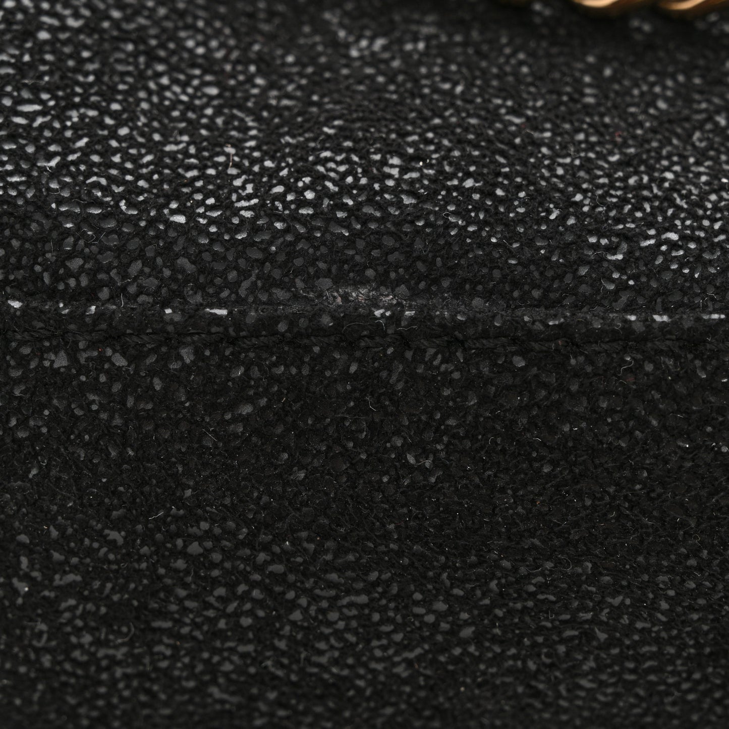 Shaggy Deer Mini Falabella Shoulder Bag Black