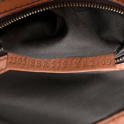 Fendi Grained Calfskin Doctor B Hobo Bag Cognac 7 of 16