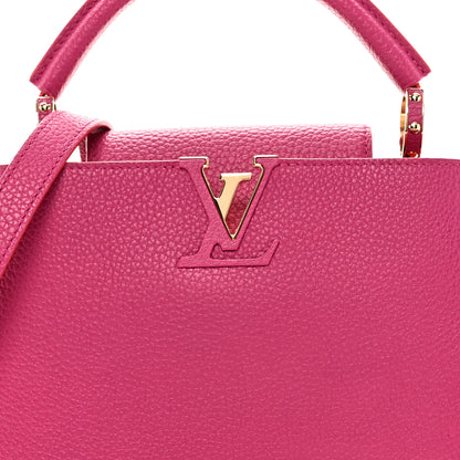 Louis Vuitton Taurillon Capucines BB Hibiscus Poppy 7 of 9