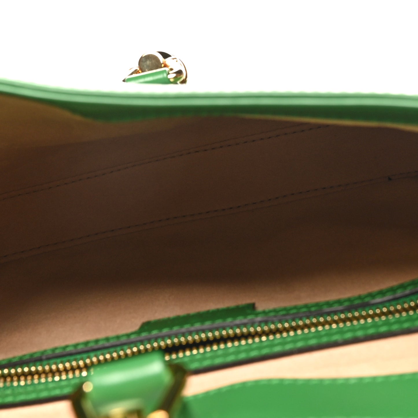 Boarded Dyana Lux Calfskin Small Jackie 1961 Hobo Spring Green