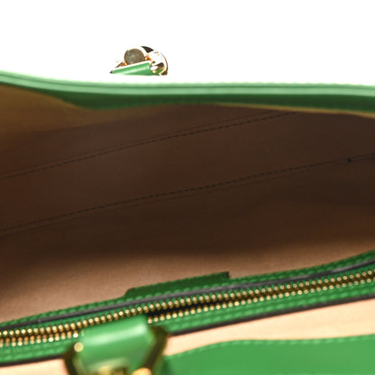 Gucci Boarded Dyana Lux Calfskin Small Jackie 1961 Hobo Spring Green 5 of 9