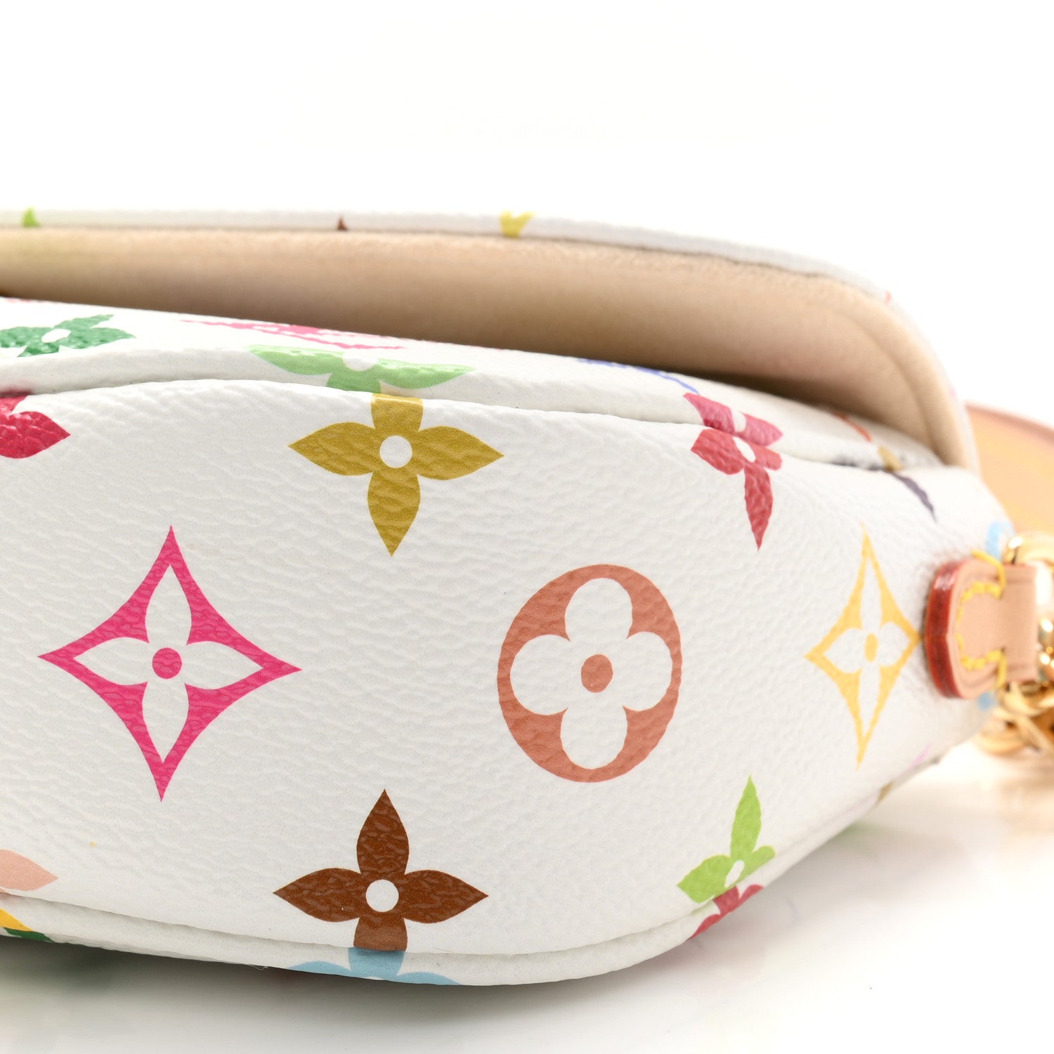 Louis Vuitton LV X TM Monogram Multicolor Ivy Wallet On Chain White 9 of 10