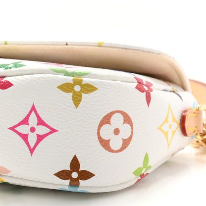 Louis Vuitton LV X TM Monogram Multicolor Ivy Wallet On Chain White 9 of 10