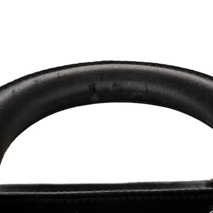 Christian Dior Satin Crystal Cannage Mini Lady Dior Black 10 of 10