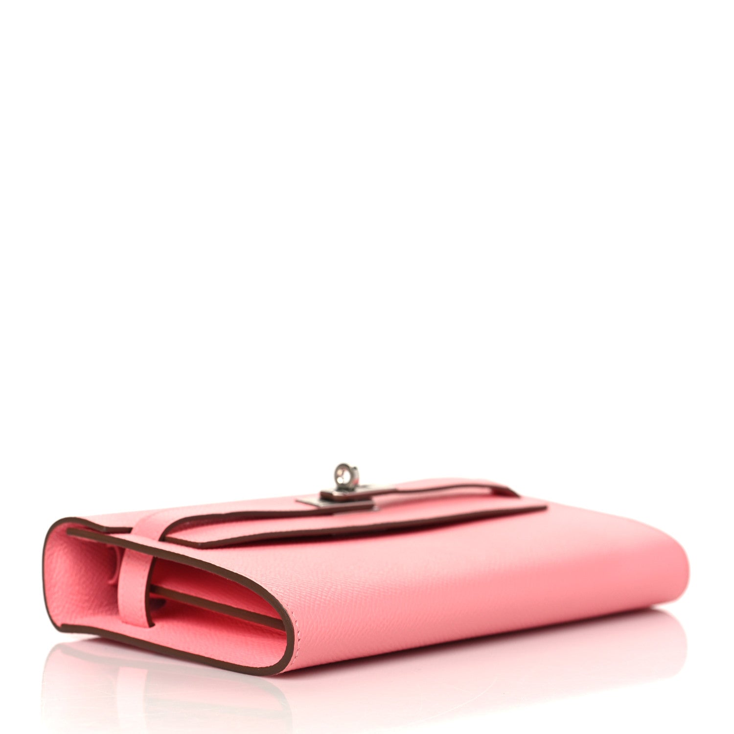 Hermes Epsom Kelly Wallet To Go Rose Confetti 4 of 8