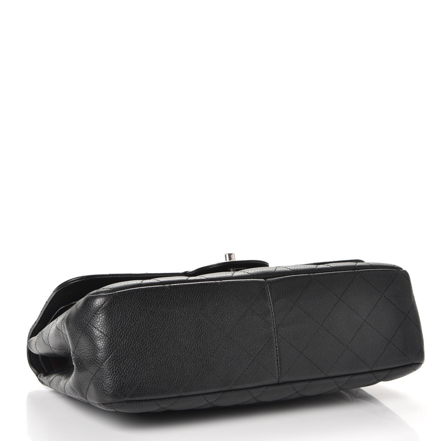 Chanel Caviar Quilted Jumbo Double Flap Black 4 of 11