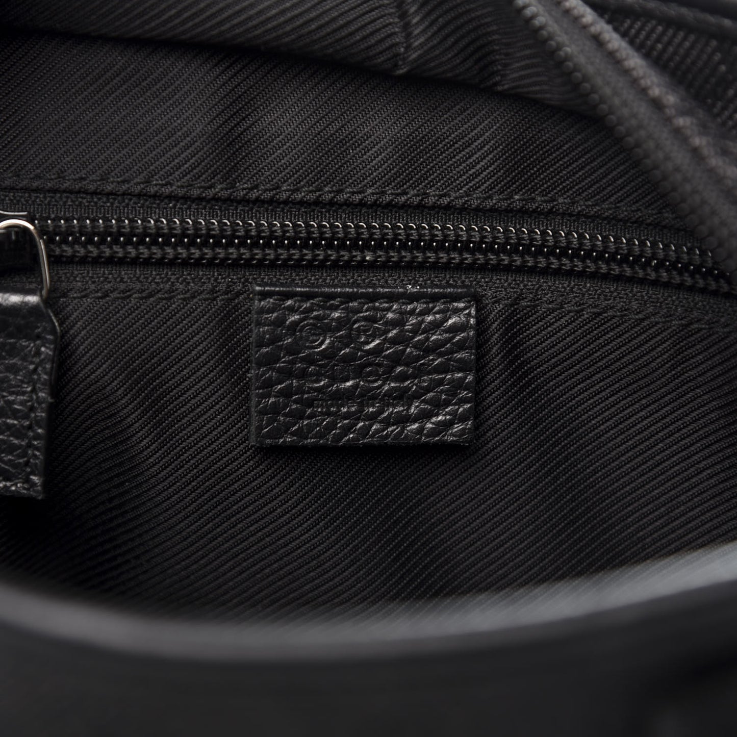 Monogram Tote Bag Black
