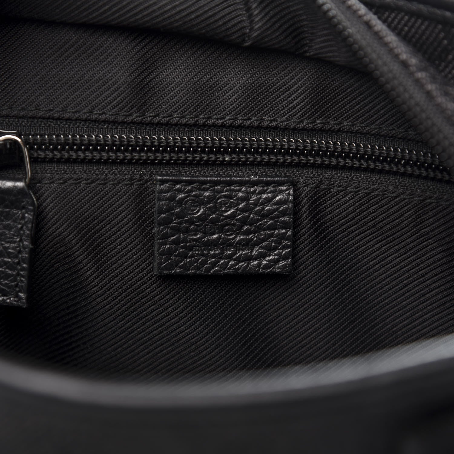 Gucci Monogram Tote Bag Black 9 of 13