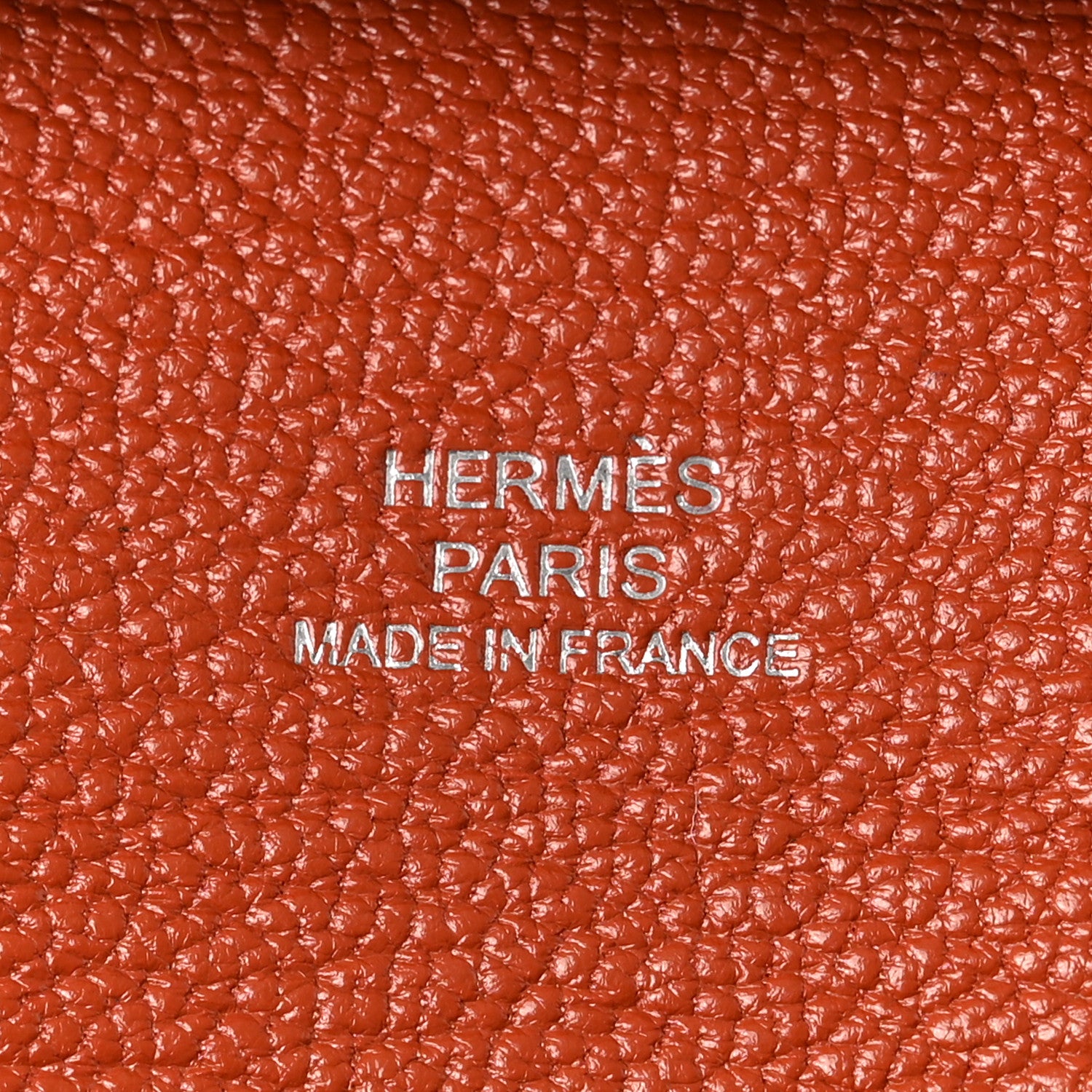 Hermes Chevre Mysore Bastia Verso Coin Purse Bleu Frida Cuivre 6 of 8