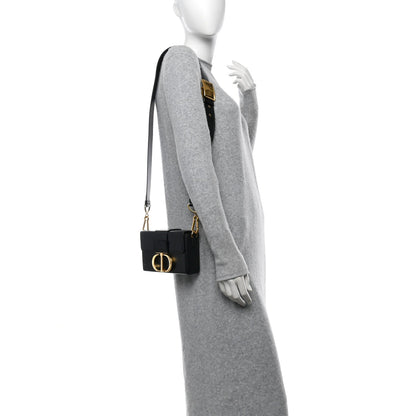 Christian Dior Box Calfskin 30 Montaigne Box Bag Black 2 of 9
