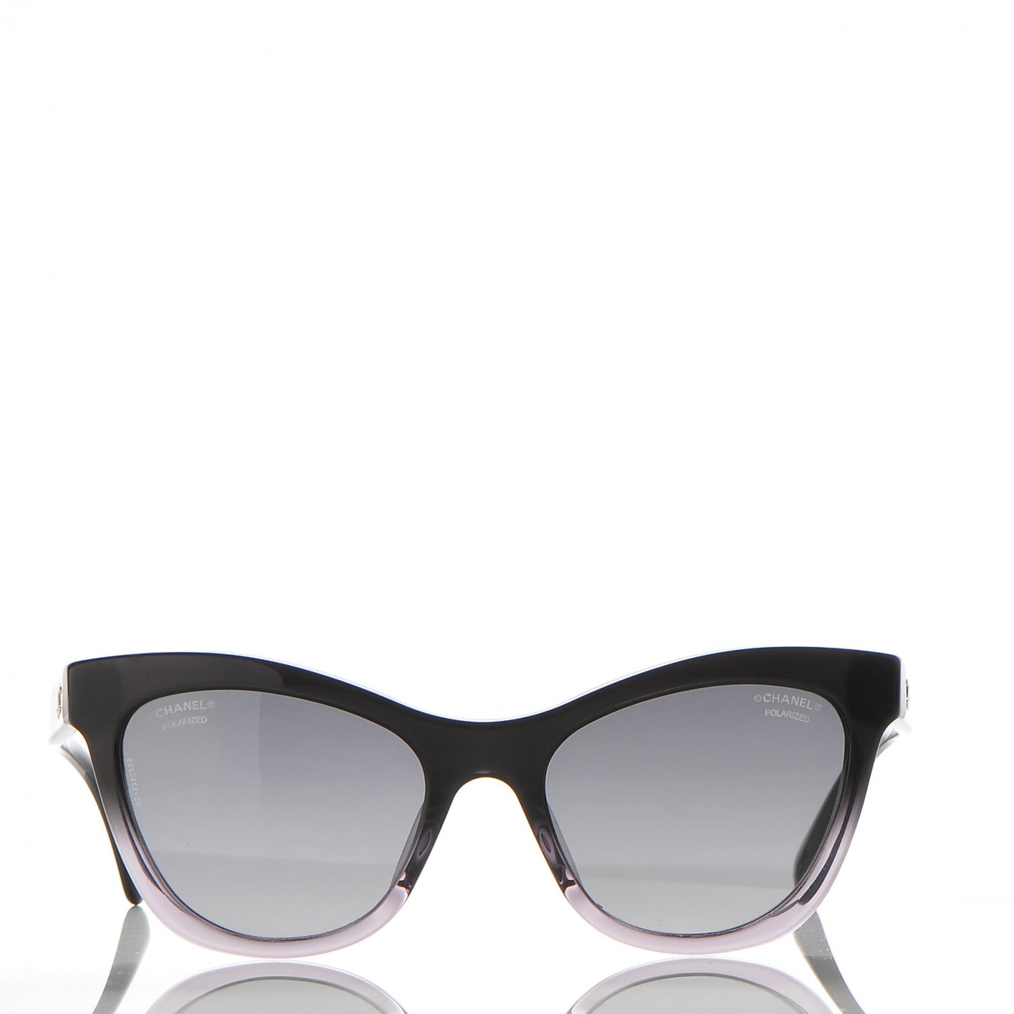 Polarized Acetate CC Cat Eye Summer Sunglasses 5350 Black