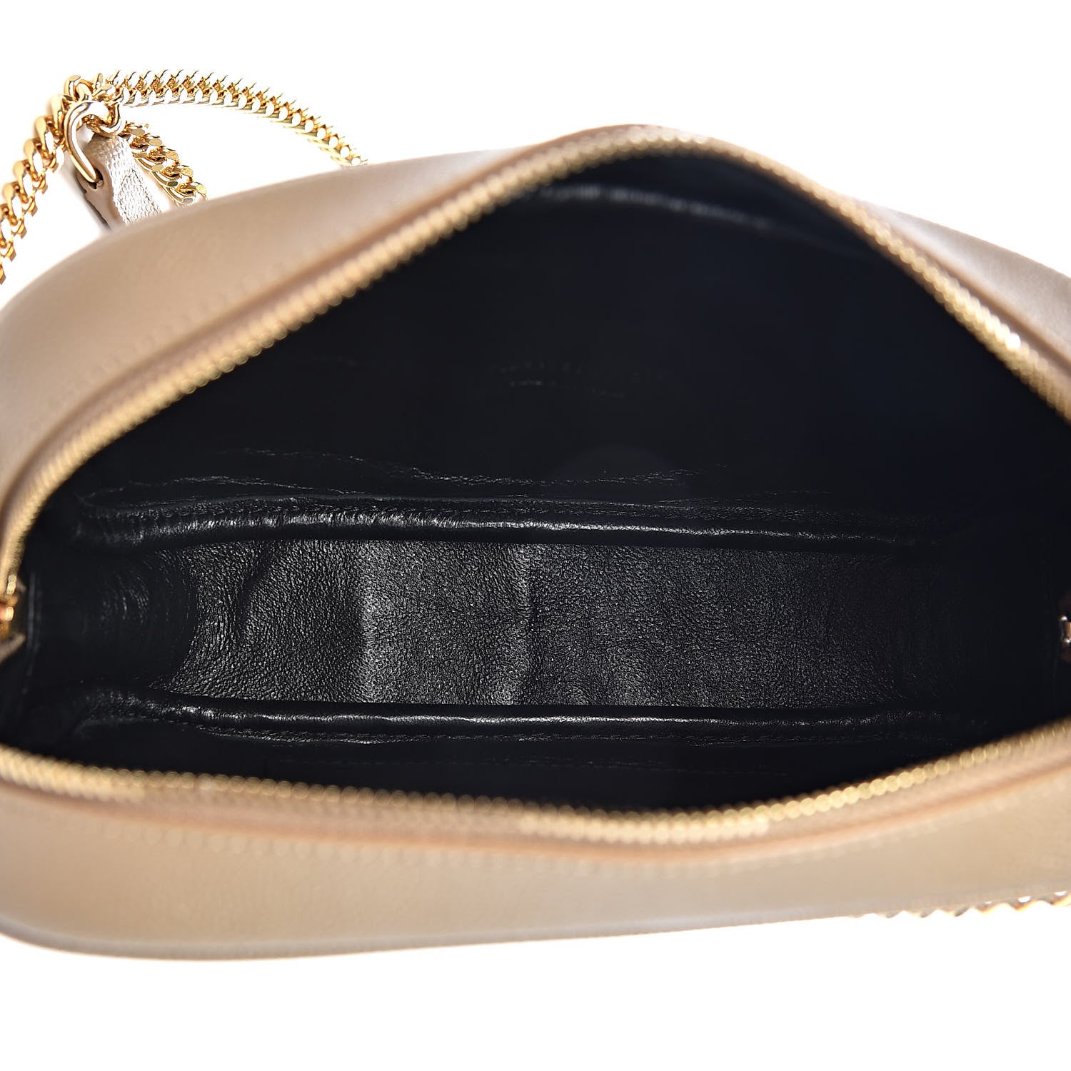 Saint Laurent Grain De Poudre Matelasse Monogram Mini Lou Camera Bag Dark Beige 5 of 10