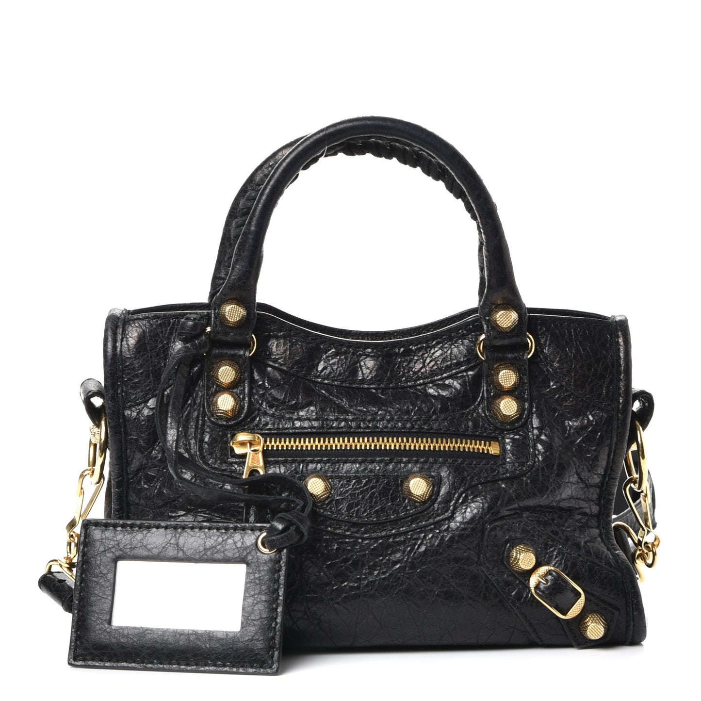 Agneau Giant 12 Gold Hardware Mini City Black