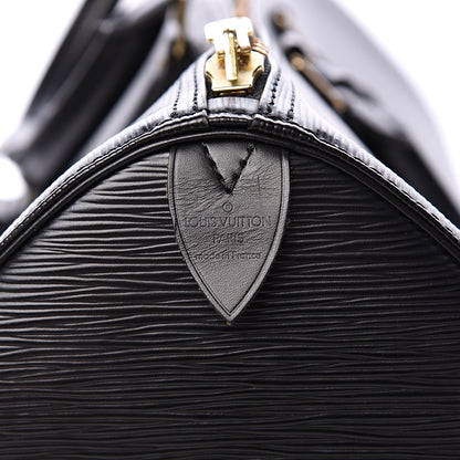 Louis Vuitton Epi Keepall 50 Black 5 of 14