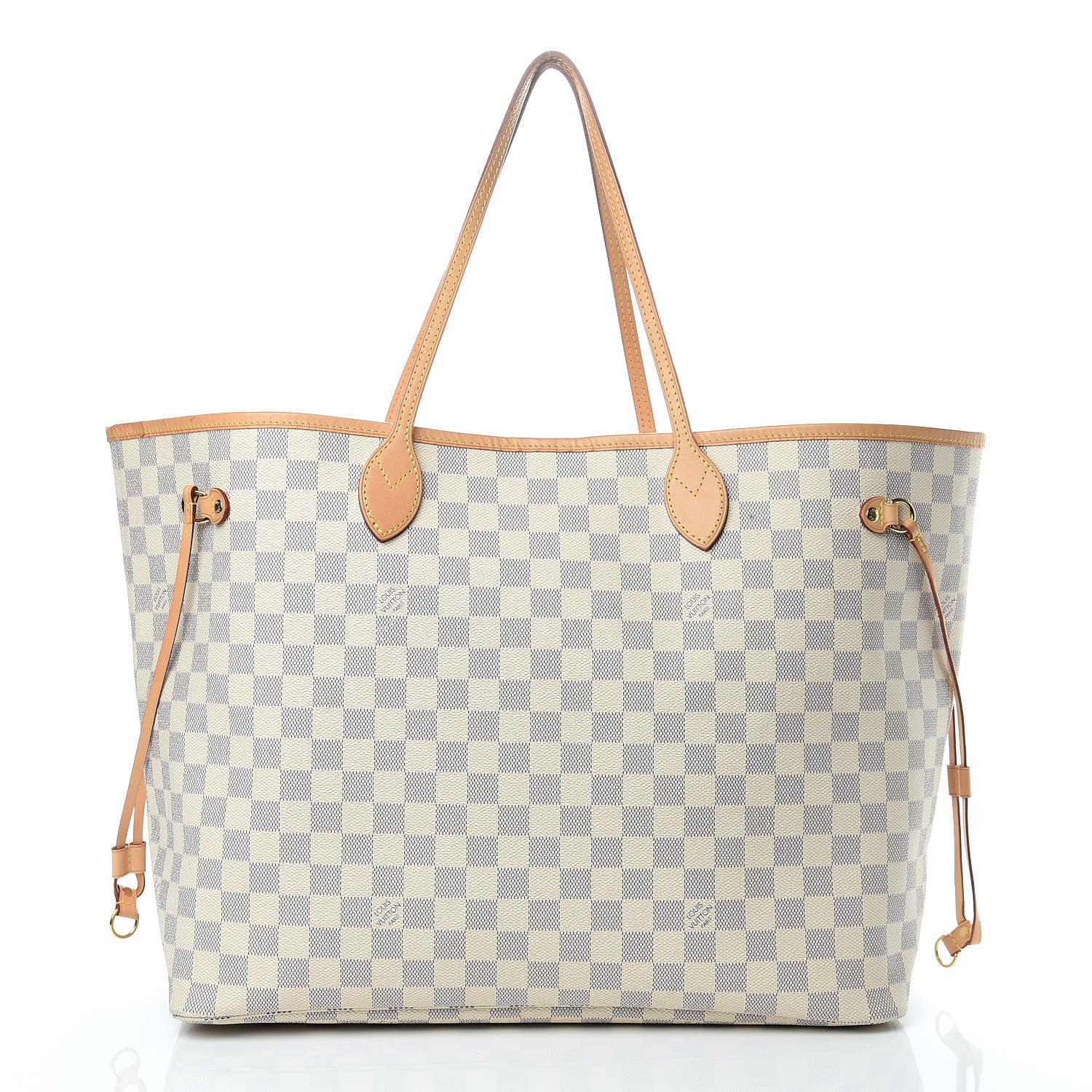 Louis Vuitton Damier Azur Neo Neverfull GM Rose Ballerine 3 of 14